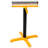 Heavy-Duty Adjustable Single Roller Stand,Material Support Stand, Yellow & Black Color