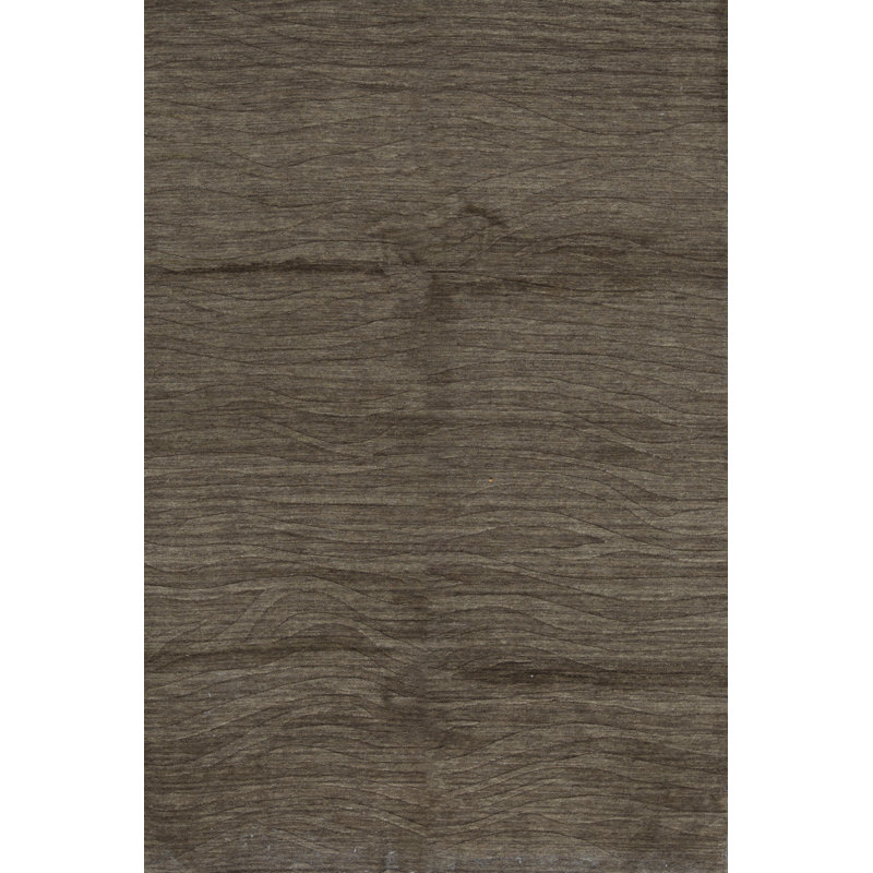 Hand-Knotted High-Quality Brown Area Rug