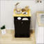 Armoire à déchets inclinable à un tiroir et un compartiment-766281450