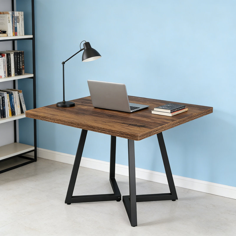 Table de salle à manger 31,5 ", table de cuisine en bois pour 4