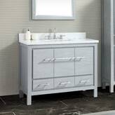 Wade Logan® Anjelita 49'' Single Bathroom Vanity with Stone Top ...