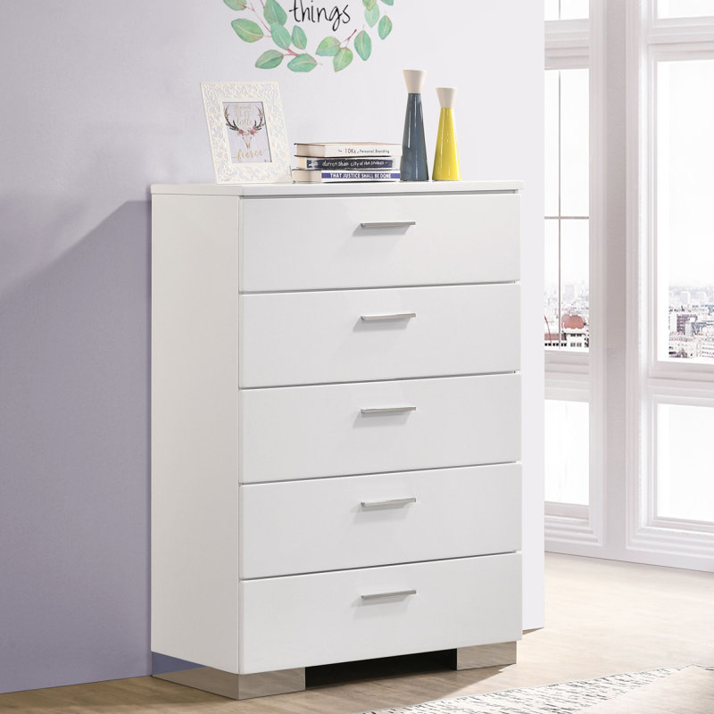 Commode de chambre à 5 tiroirs Dulcey