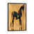 Distressed Black Framed Canvas