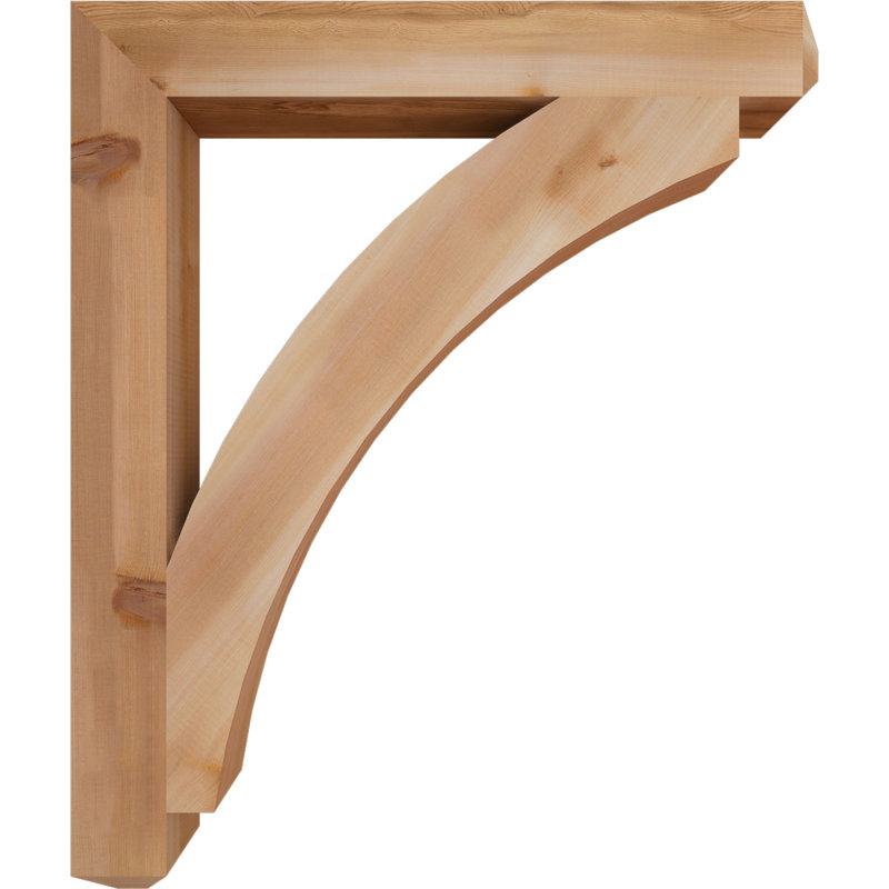 Support pour artisan Thorton, Cèdre rouge de l'Ouest (lisse), H 38 po x l 4 po x P 32 po
