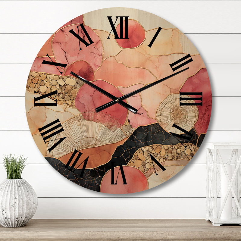 Horloge murale Escape To Serenity, Moyenne