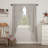 Peltier 100% Cotton Room Darkening Curtain Panel Pair-144168892
