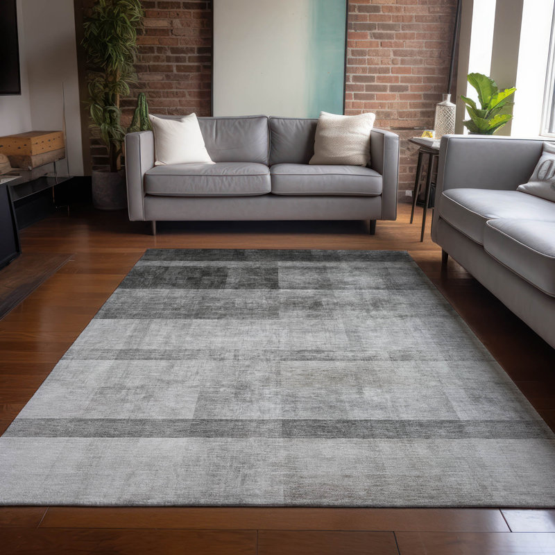Tapis intérieur / extérieur Wanette avec envers antidérapant, Rectangle 5 pi x 7 pi 6 po