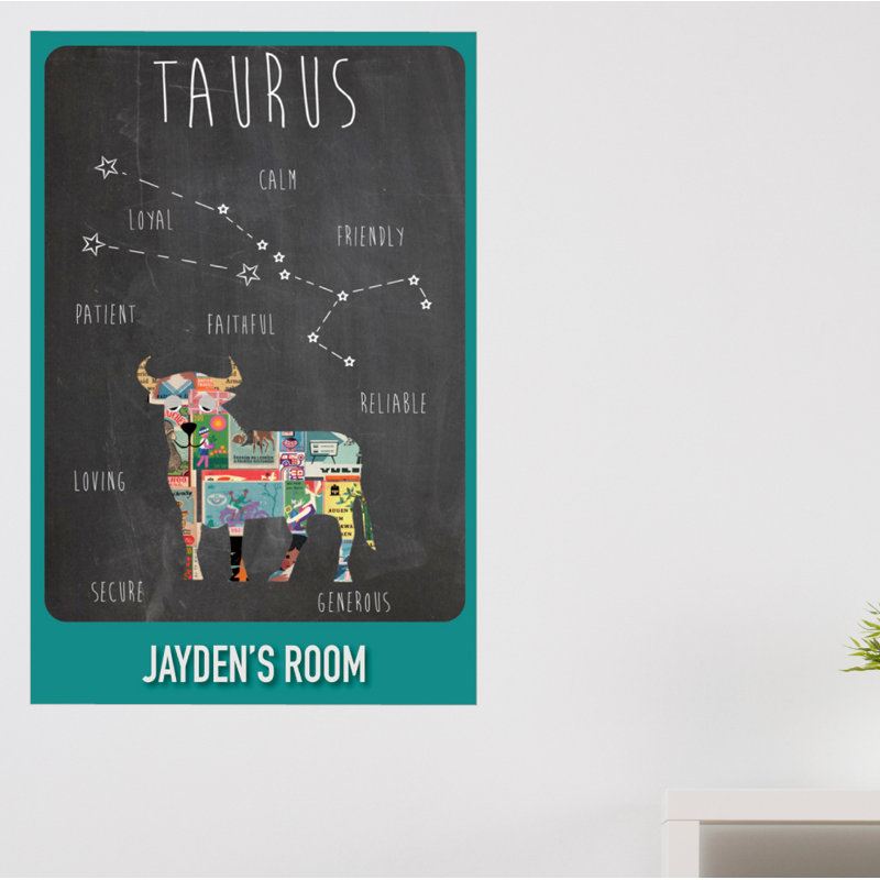Text & Numbers Wall Decal, Yes