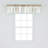 Striped Tailored Window Valance-97634356