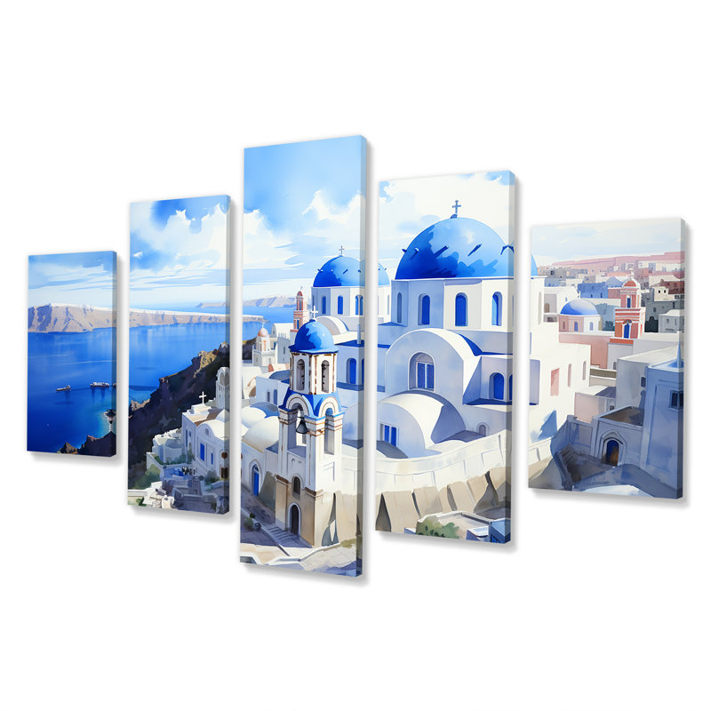 Coastal Orthodox Church In Grèce III - Grèce, ensemble d'art mural