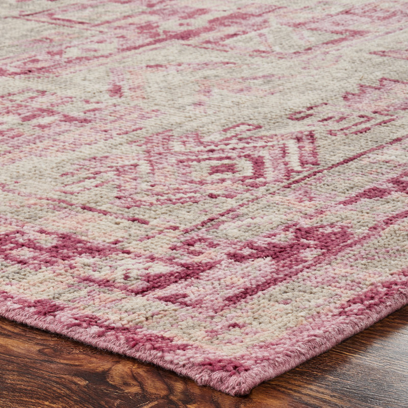 Malgadey Wool Oriental Area Rug, Runner 2'6" x 10'