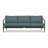Delaine 83.25'' Wide Powder Coated Aluminum Patio Sofa with Cushions-70110075-70110071