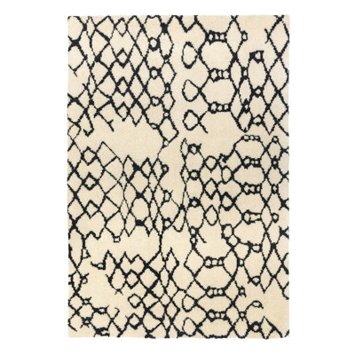 Toombs Moroccan Wool Hand Woven Area Rug