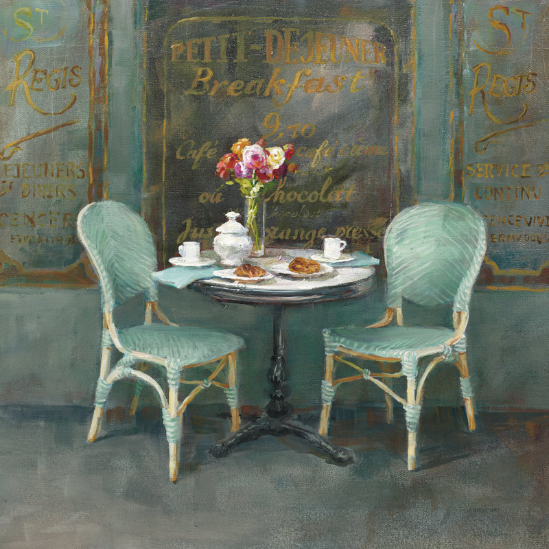 Joy Of Paris II by Danhui Nai - Wrapped Canvas Painting, 51cm H x 51cm W x 3.8cm D