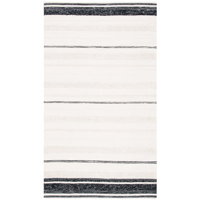 Dorsey Hand Woven Cotton Striped Rug