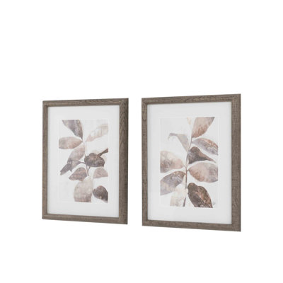 Natures Rhythm Framed Art Set of 2