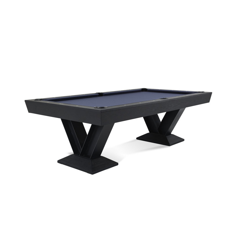 Savant 8' Slate Pool Table In Black Ash