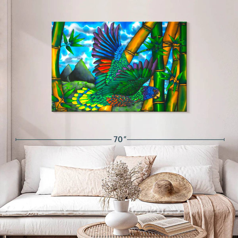 Brampt Untamed Saint Lucia, 30" H x 45" W
