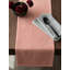 Polished Pink Herringbone Bay Indoor Outdoor Table Runner 14x72