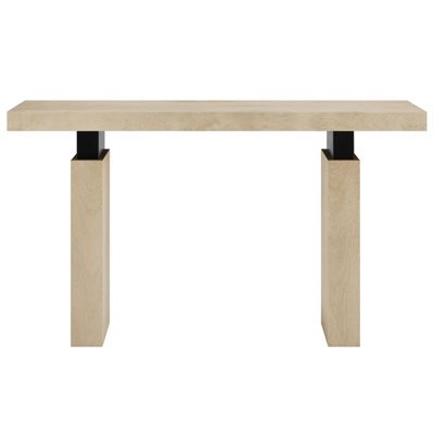 Console rectangulaire en bois Piston