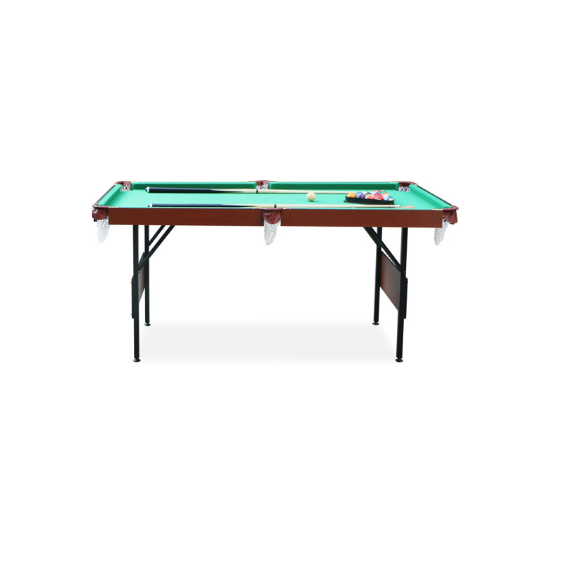 Table de billard pliable Rack Crucis, Vert