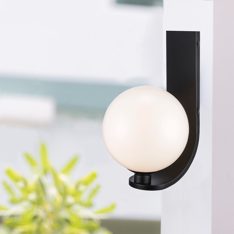 Violante Steel Wall Light, 14" H x 11" W x 11" D