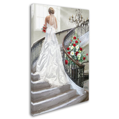Armand 'Bridal Staircase' Print on Canvas
