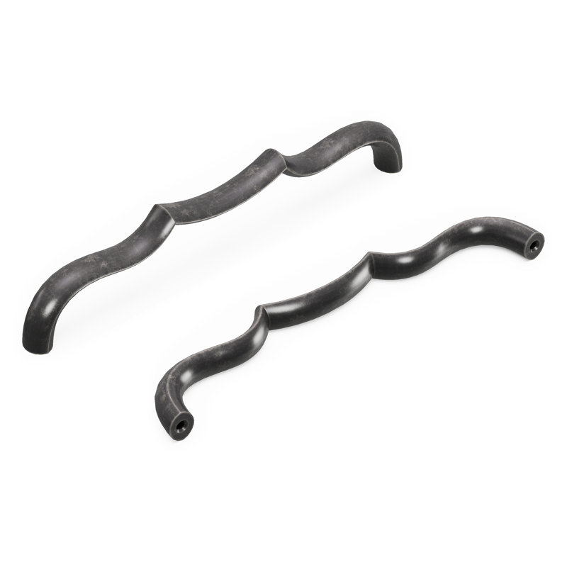 Trellis Bar / Handle Pull, 6-5/16", Black Nickel Vibed
