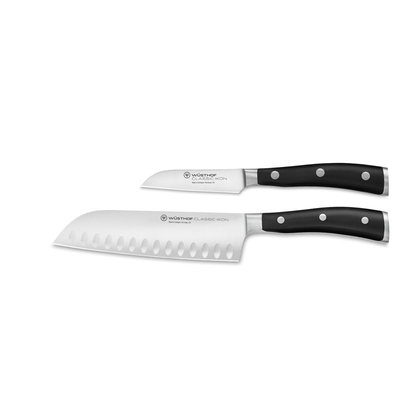 WÜSTHOF Classic IKON 2 pc Asian Knife Set