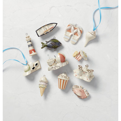 Summer 12-Piece Mini Ornament Set