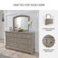 Commode double 7 tiroirs Austinburg