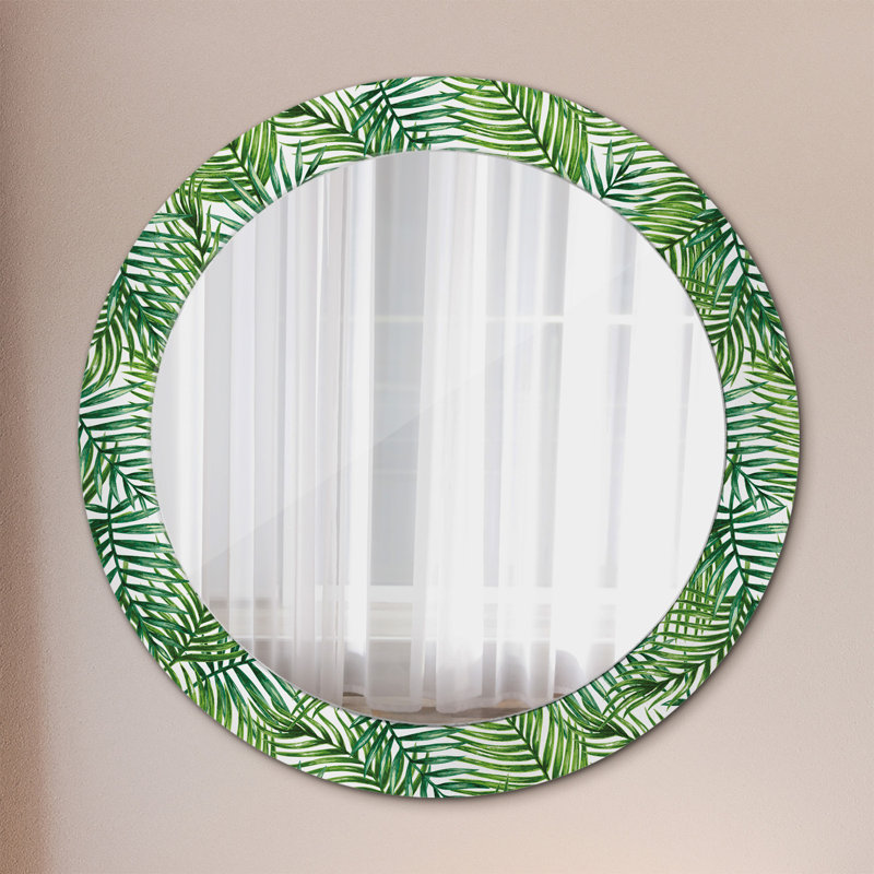 Huldar Glass Flat Wall Mirror