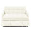 Lit en velours beige, dossier réglable, charge, 2 espaces en velours escamotable, surface de chargement polyvalente-121047799