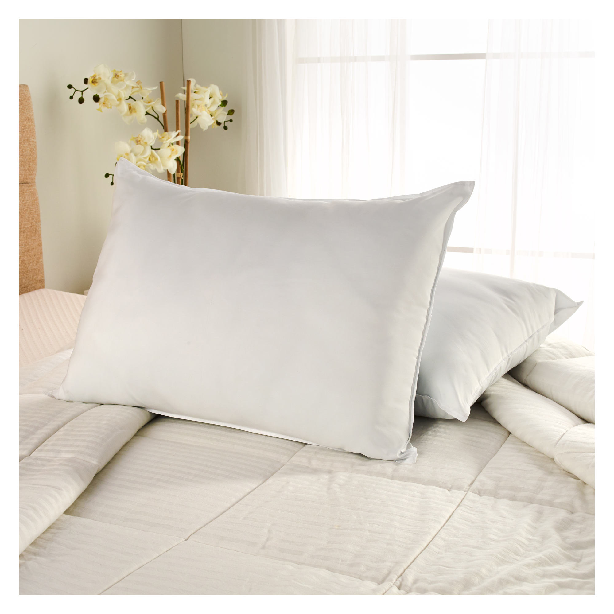 Sleep by Wayfair™ Polyester Pillow, Firm, King