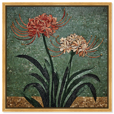 "Timeless Flower I", reproduction d'art rétro sur toile par Art Remedy