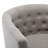Tufted Upholstered Barrel Chair with Wooden Legs-1719400685