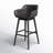 Bahari Leather Swivel Stool-2023032122-2065508632-2049008062