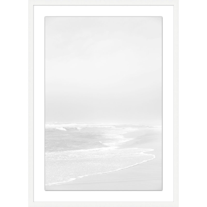 Monochrome Beach 1 Print