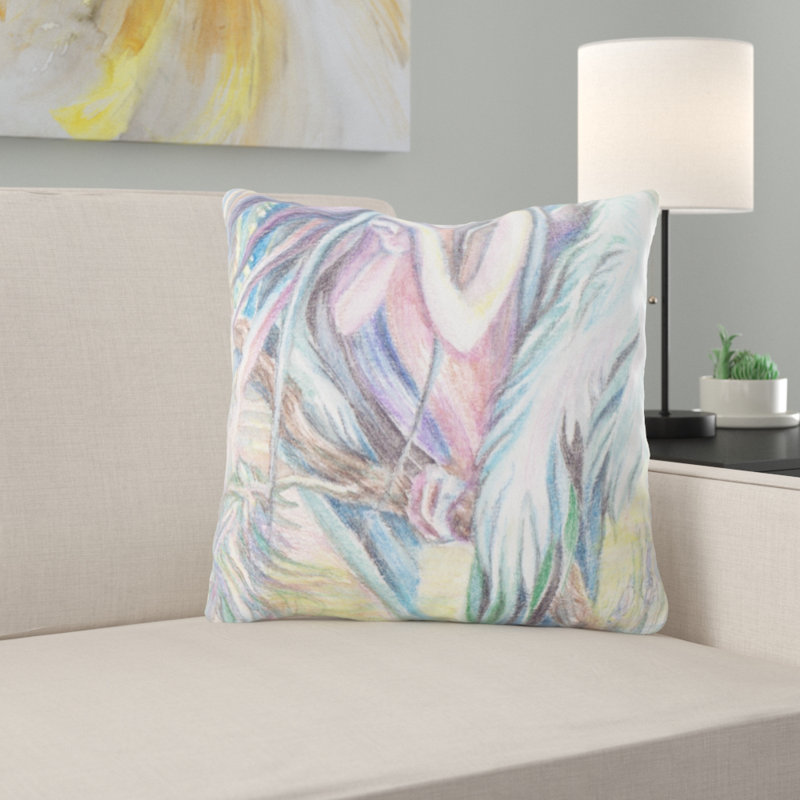 Housse et insert de coussin extérieur Mojica, Microsuède, Intérieur