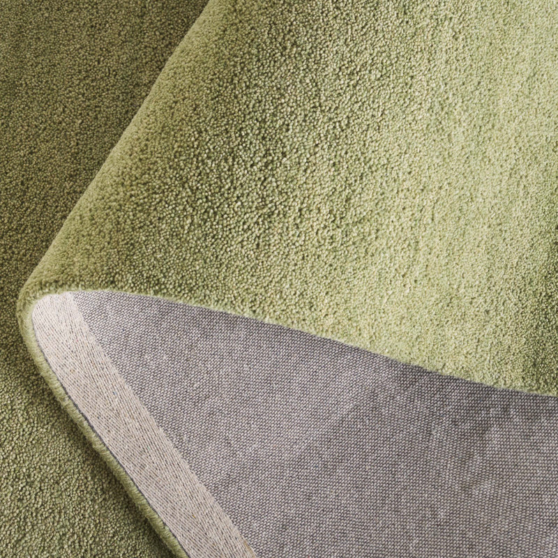 Racheal Hand Tufted Wool/Cotton Area Rug, Rectangle 6 pi x 9 pi