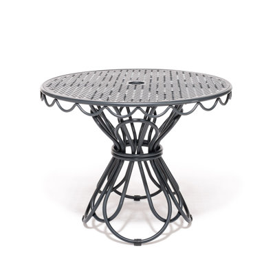 AL FRESCO SIDE TABLE - ANTIQUE WHITE