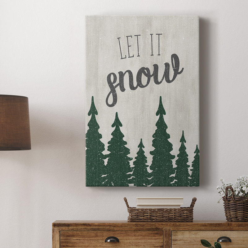 Let It Snow Forest - galerie Cavas sur mesure
