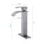 Waterfall Spout Single Handle Bathroom Sink Faucet-118543484