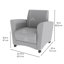 Chaise rembourrée Pro Series-101941780
