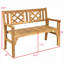 Banc de jardin en bois Camarillo