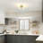 Momin 4-Light Sputnik Firework Flush Mount