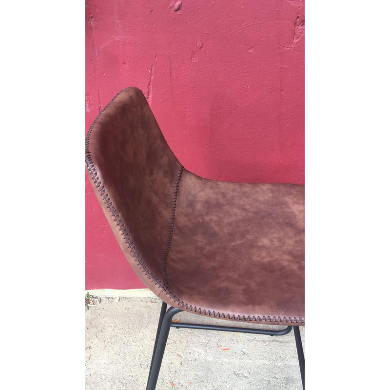Tabouret de comptoir 26 po Moultry, Brun