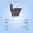 1.1/1.60 Gpf Dual-Flush One Piece Toilet, Button On Tank Top S-Trap, Water-Saving Elongated Comfort Height Floor Mounted, Soft Closing Seat,1000 Gram Map Flushing Score Toilet-113461313