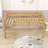 Twin Wood Loft Bed With Ladder & Guardrails, Low-Height Design-598824991
