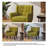 Jaqueze Upholstered Green Velvet Tufted Wide Back Armchair with Solid Wood Leg-1438928242